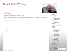 Tablet Screenshot of dancat.wordpress.com
