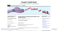 Desktop Screenshot of peopleshealthradio.wordpress.com