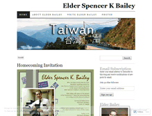 Tablet Screenshot of elderspencerkbailey.wordpress.com