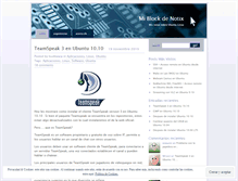 Tablet Screenshot of miblockdenotix.wordpress.com