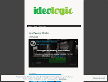 Tablet Screenshot of ideologic.wordpress.com