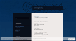 Desktop Screenshot of openmoleskin.wordpress.com