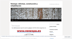 Desktop Screenshot of grupovenespa.wordpress.com