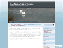 Tablet Screenshot of chasemeadowra.wordpress.com