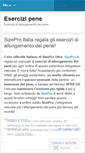 Mobile Screenshot of esercizipene.wordpress.com