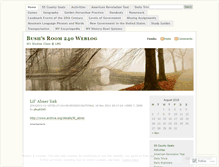 Tablet Screenshot of pbush240.wordpress.com