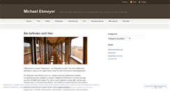 Desktop Screenshot of michaelebmeyer.wordpress.com