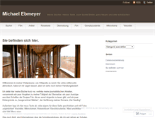 Tablet Screenshot of michaelebmeyer.wordpress.com