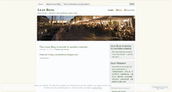 Desktop Screenshot of leanblog.wordpress.com