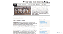 Desktop Screenshot of conetenanddescending.wordpress.com