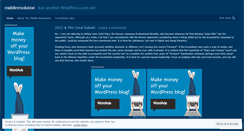 Desktop Screenshot of middleresolution.wordpress.com