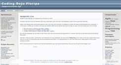 Desktop Screenshot of dojofloripa.wordpress.com