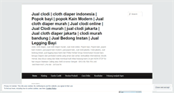 Desktop Screenshot of grosirpampersmurah.wordpress.com