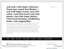 Tablet Screenshot of grosirpampersmurah.wordpress.com
