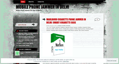 Desktop Screenshot of mobilephonejammerblog.wordpress.com