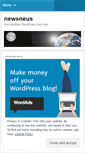 Mobile Screenshot of newsneus.wordpress.com