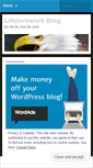 Mobile Screenshot of lifelovework.wordpress.com
