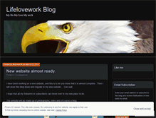 Tablet Screenshot of lifelovework.wordpress.com