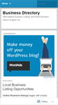 Mobile Screenshot of businessesdirectory.wordpress.com