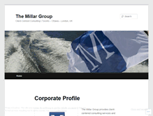 Tablet Screenshot of millargroup.wordpress.com