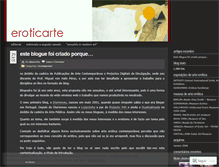 Tablet Screenshot of eroticarte.wordpress.com