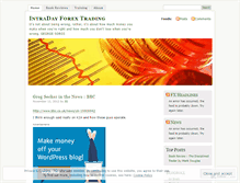 Tablet Screenshot of fxintradayjim.wordpress.com