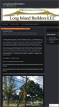 Mobile Screenshot of longislandbuilders.wordpress.com
