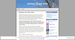 Desktop Screenshot of duniainspirasi.wordpress.com