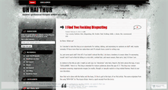 Desktop Screenshot of haithur.wordpress.com