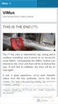 Mobile Screenshot of festivalvimus.wordpress.com