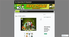 Desktop Screenshot of ben10resimleri.wordpress.com