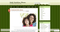 Desktop Screenshot of healthfoodjunkies.wordpress.com