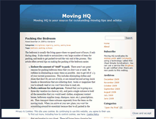 Tablet Screenshot of movinghq.wordpress.com