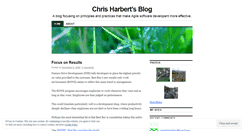 Desktop Screenshot of harbertc.wordpress.com
