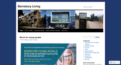 Desktop Screenshot of barnsburyliving.wordpress.com