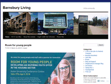 Tablet Screenshot of barnsburyliving.wordpress.com