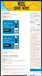 Mobile Screenshot of melgoeswest.wordpress.com