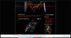 Desktop Screenshot of fuxfashion.wordpress.com