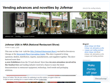 Tablet Screenshot of jofemarvending.wordpress.com
