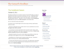 Tablet Screenshot of gurnardshead.wordpress.com