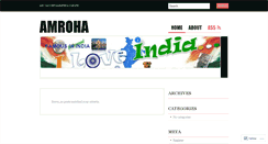 Desktop Screenshot of amroha45.wordpress.com