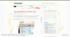 Desktop Screenshot of lomojo.wordpress.com