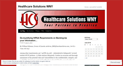 Desktop Screenshot of hcswny.wordpress.com
