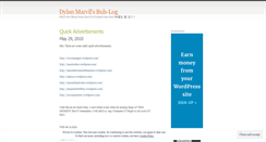 Desktop Screenshot of dylanmarvilousx10.wordpress.com
