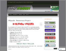 Tablet Screenshot of infotrigger.wordpress.com