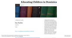 Desktop Screenshot of educatingchildrenindominica.wordpress.com