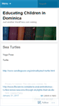 Mobile Screenshot of educatingchildrenindominica.wordpress.com