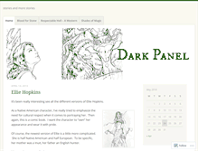 Tablet Screenshot of darkpaneldotcom.wordpress.com