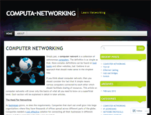 Tablet Screenshot of computrnetworking.wordpress.com