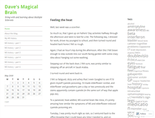 Tablet Screenshot of davesmagicalbrain.wordpress.com